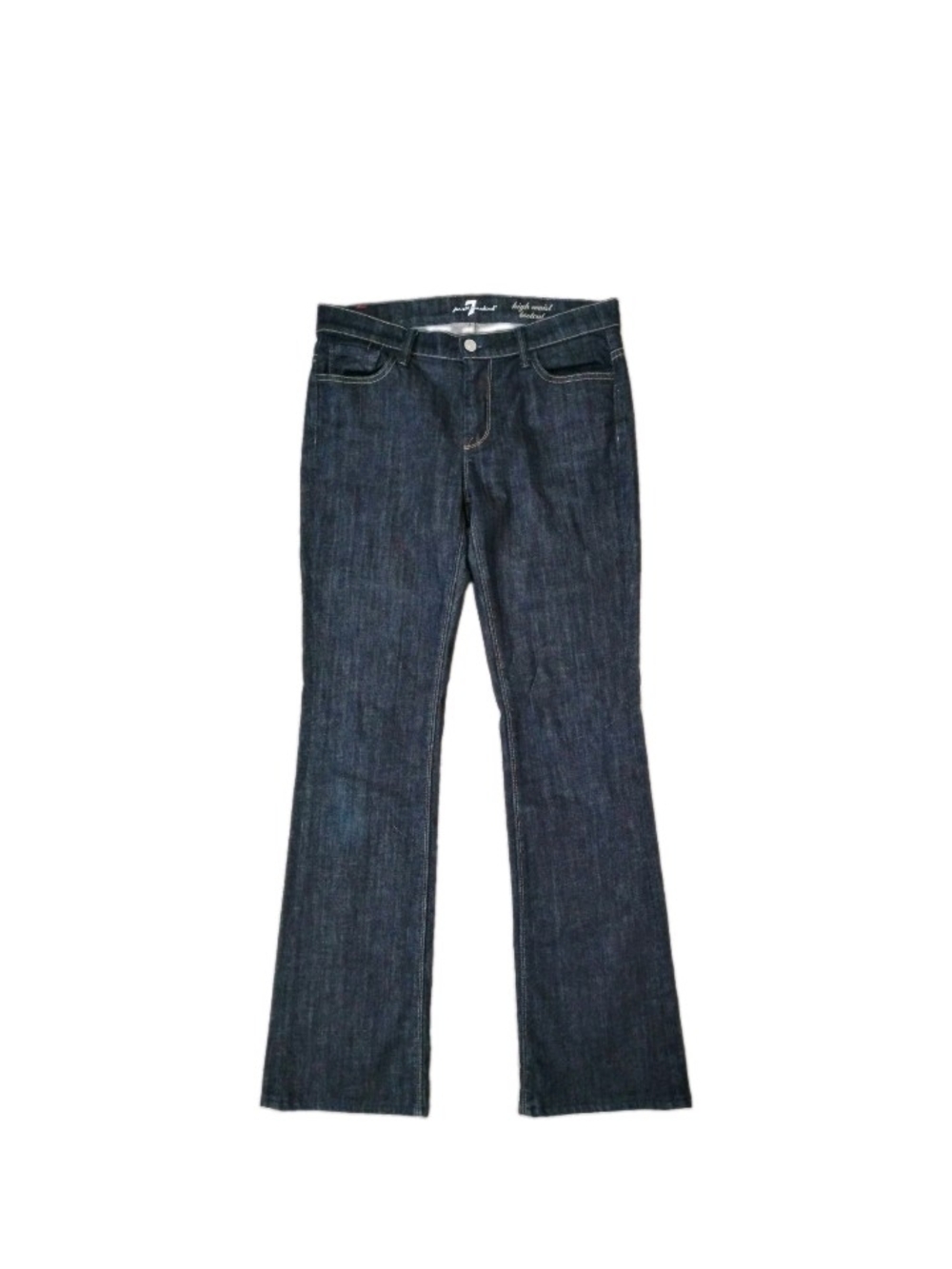 7 For All Mankind High Waist Bootcut Jeans Dark Wash Stretch Women's Size 29